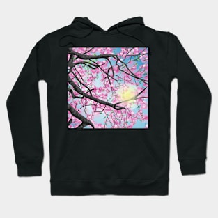 Pink tree Hoodie